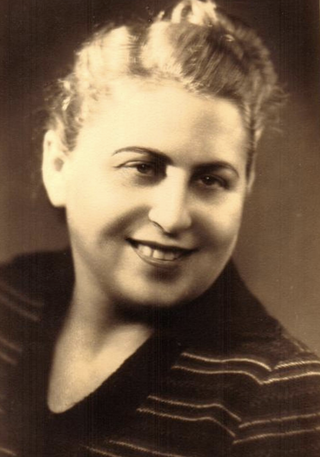 Hana Nagelová, rozená Eisensteinová, maminka Heleny Kleinové v 50. letech